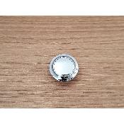 Bouton de meuble chrome ROND