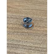 Bouton de meuble chrome