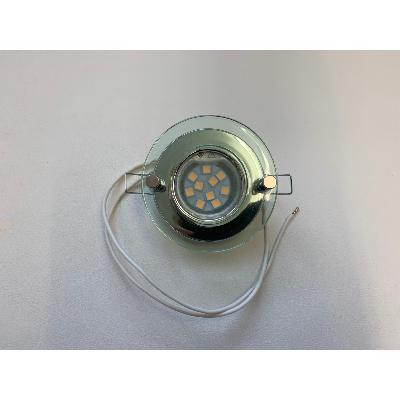 Spot led anneau de verre dométic