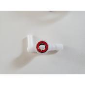 Coude T clips truma rouge avec tuyau