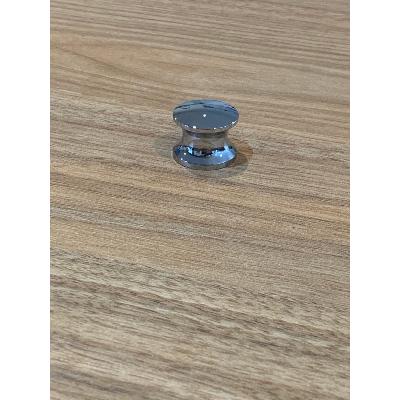 Bouton de meuble chrome