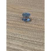 Bouton de meuble chrome
